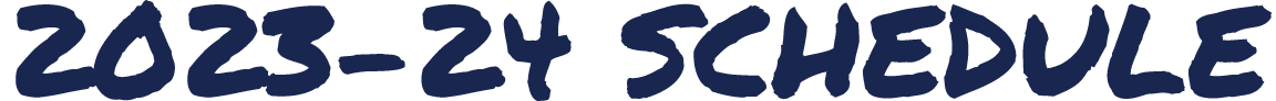 2023 24 schedule