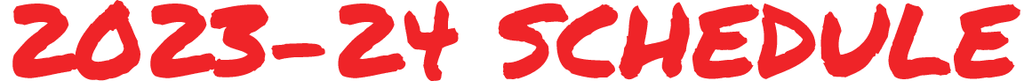 2023 24 schedule