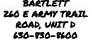 Bartlett 260 E Army Trail Road, Unit D 630 830 8600