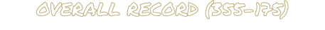 overall record (355 175)