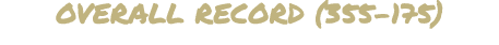 overall record (355 175)