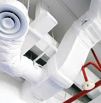 63125165 - technician is checking air conditioner