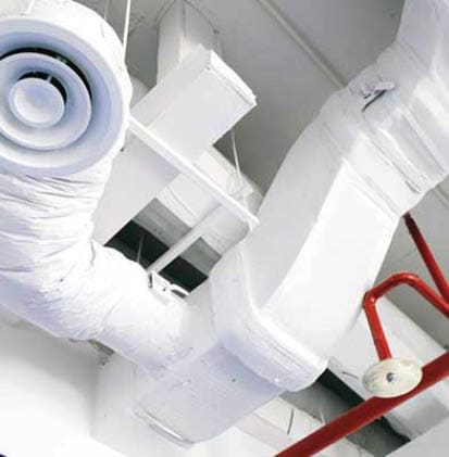 63125165 - technician is checking air conditioner