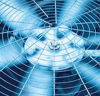 63125165 - technician is checking air conditioner