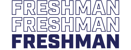 FRESHMAN FRESHMAN FRESHMAN
