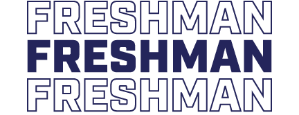 FRESHMAN FRESHMAN FRESHMAN
