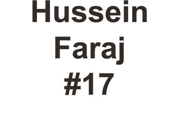 Hussein Faraj #17
