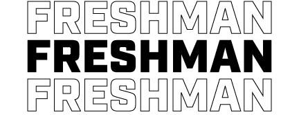 freshman freshman freshman 