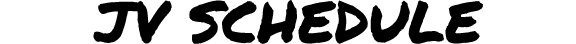 jv schedule
