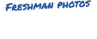Freshman photos
