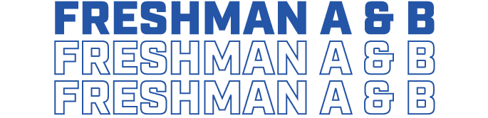 freshman A & B freshman A & B freshman A & B