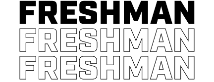 FRESHMAN FRESHMAN FRESHMAN