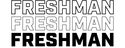 FRESHMAN FRESHMAN FRESHMAN