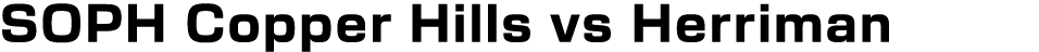 SOPH Copper Hills vs Herriman