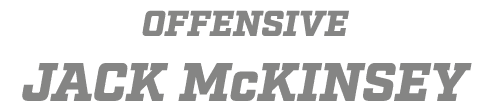 OFFENSIVE JACK McKINSEY