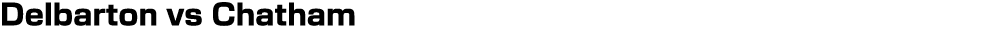 Delbarton vs Chatham