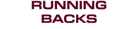 RUNNING BACKS