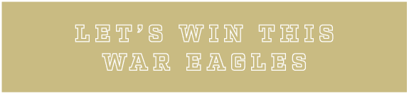 let’s win this war eagles