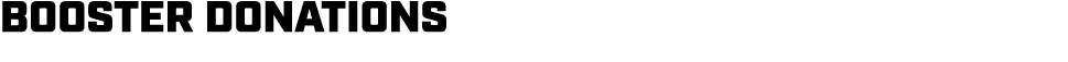 BOOSTER DONATIONS