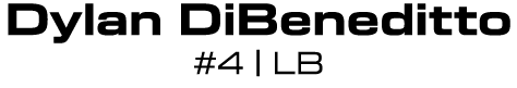 Dylan DiBeneditto #4 | LB 