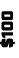 $100