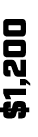 $1,200