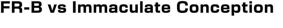 FR B vs Immaculate Conception
