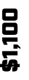 $1,100