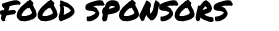 FOOD SPONSORS