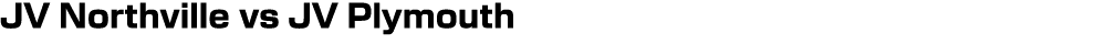 JV Northville vs JV Plymouth