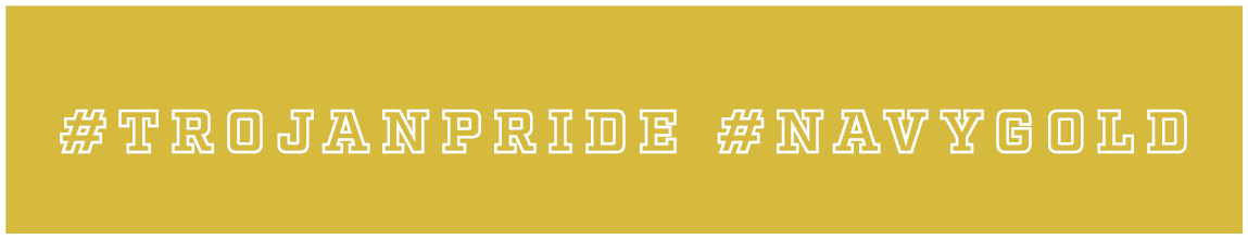 #trojanpride #navygold