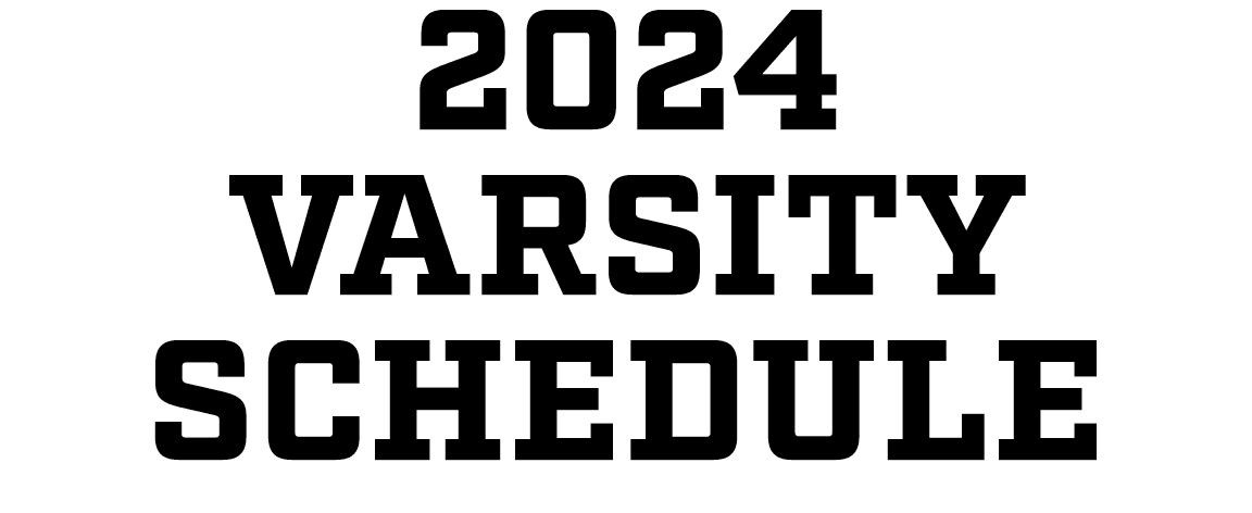 2024 Varsity schedule