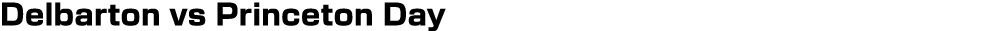 Delbarton vs Princeton Day