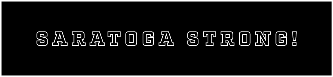  Saratoga strong!