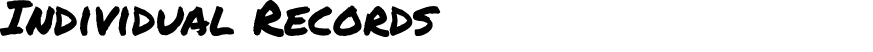 Individual Records