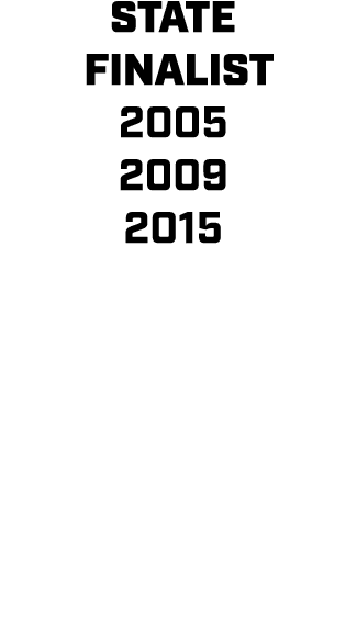 STATE FINALIST 2005 2009 2015