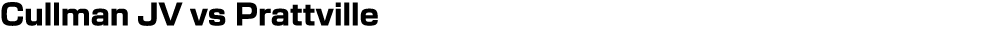 Cullman JV vs Prattville