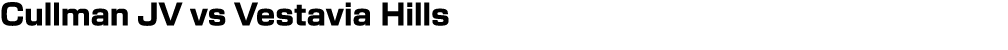 Cullman JV vs Vestavia Hills 