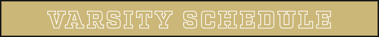 varsity schedule