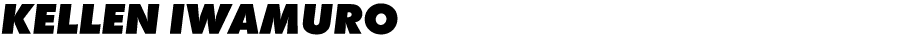 Kellen Iwamuro 