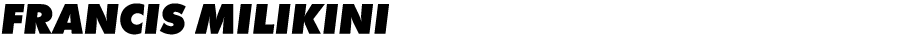 Francis Milikini