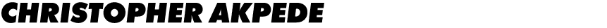 CHRISTOPHER AKPEDE 