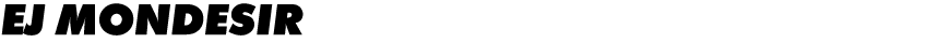 EJ Mondesir