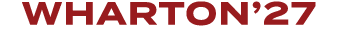 WHARTON’27