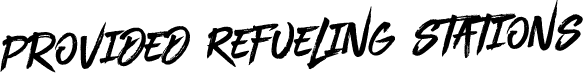 Provided Refueling stations